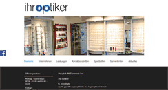 Desktop Screenshot of ihroptiker.net